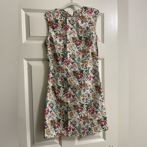 Doen Adele Mini Dress - Liberty Rose Romantic pattern in Floral pattern